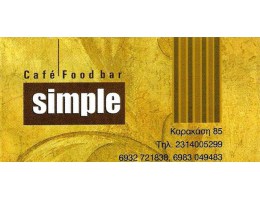 Simple - Cafe, FoodBar